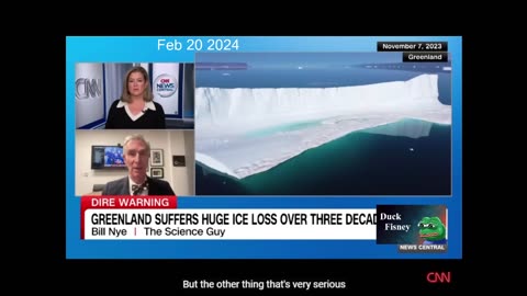 ALERT! GREENLAND TURNING GREEN! Debbie Dipshit and Nill Bye The Gience Suy -