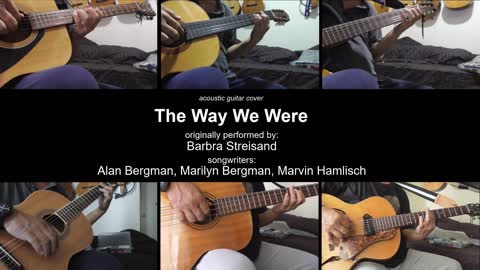 Guitar Learning Journey: "The Way We Were" cover - vocals