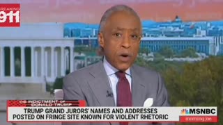 Al Sharpton claims Trump used rasict slur by using the word "RIGGERS". 🤣