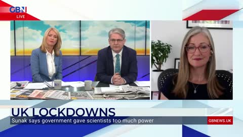 Sunak: gov gave scientists too much power - Laura Dodsworth reacts - 27.08.22