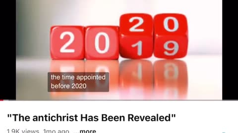 THE ANTICHRIST HAS BEEN REVEALED?? 🤔
