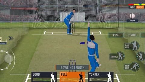 Real cricket 24 game practice scene in my YouTube channel