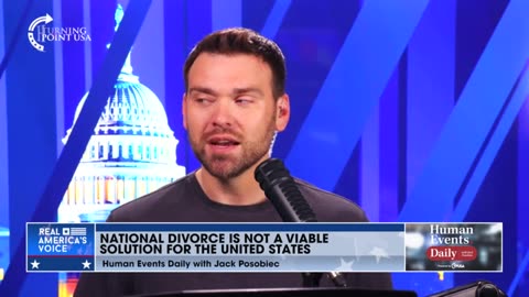 Jack Posobiec explains why national divorce is not a viable solution for the US