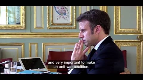 Zelensky asking Macron to start negotiations when Russia invaded in February 2022