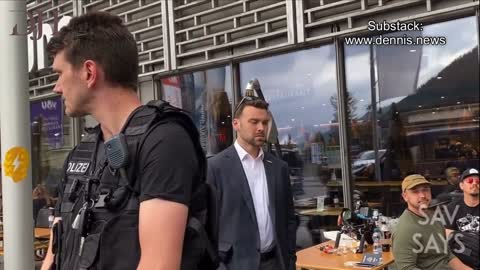 Klaus Schwab Uses Police To Harass Jack Posobiec