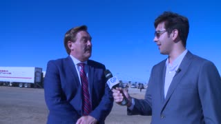 EXCLUSIVE: Interview With Mike Lindell At President Trump's Save America Rally In Mesa, AZ