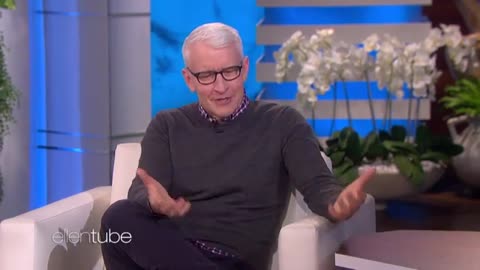 Anderson Cooper's Son Loves Feet
