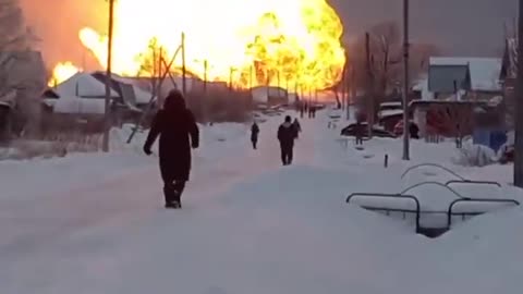 Russian pipeline exploding, how long will they take it