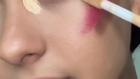 Face makeup artist lips makeup creative character facelift