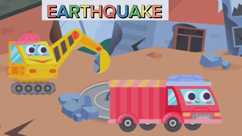 "EARTHQUAKE" -helping accidents caused by earthquakes | Engineering Vehicless