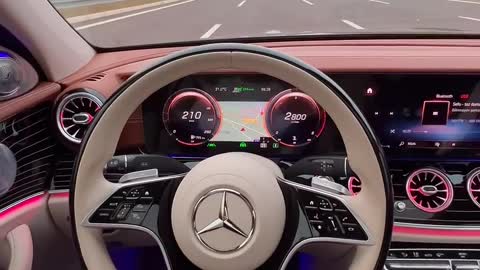 To get this view, you must own a Mercedes