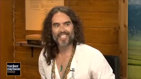 Tucker Carlson Interview With Russell Brand Clip