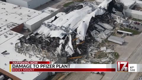 Pfizer's Manufacturing Facility Hit by Tornado, Destroys 50k Pallets of Products
