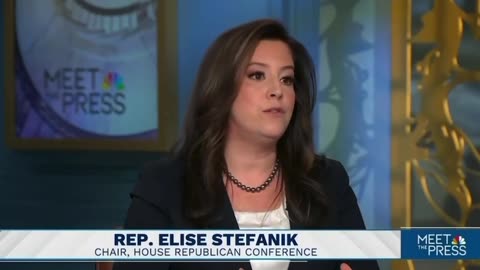 Rep. Elise Stefanik owns fake news shill Kristen Welker