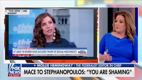 Hemingway: Stephanopoulos Should Be Fired For Lying 10 Times About Democrats’ Lawfare Against Trump