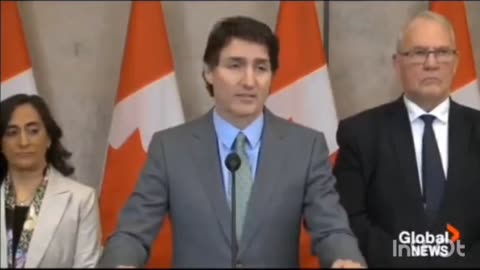 Trudeau Can Barely Contain His Smirk While Lieing To Your Face About The Canadian Arson "Wildfires"