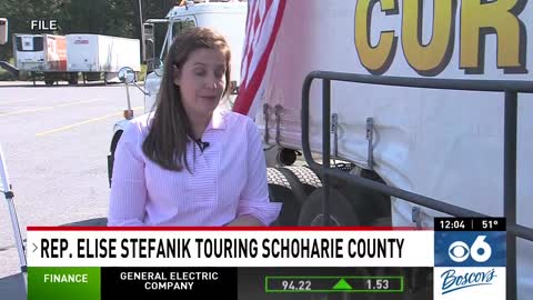 CBS Albany Highlights Rep Stefanik Touring Schoharie County. 02.23.22