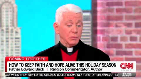 A priest on CNN: "The story of Christmas is about a Palestinian Jew"