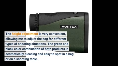 Skim Reviews: Vortex Optics Crossfire HD 1400 Laser Rangefinder & Caldwell Deadshot Shooting Ba...