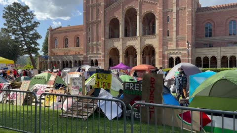 UCLA Hamas - Palestine Encampment 4/26/24