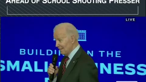 Joe Biden cracks jokes about ice cream after the Nashville shooter