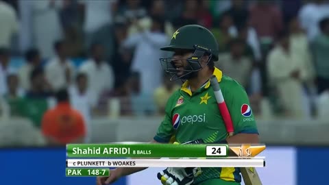 6 - 6 - 6 | Shahid Afridi vs Chris Woakes | Pakistan vs England | 2nd T20I 2015 | PCB | MA2A