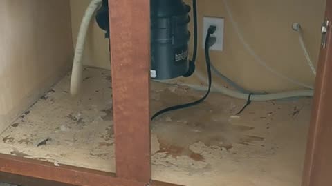 Repairing A Water Damaged Sink Base Cabinet Floor