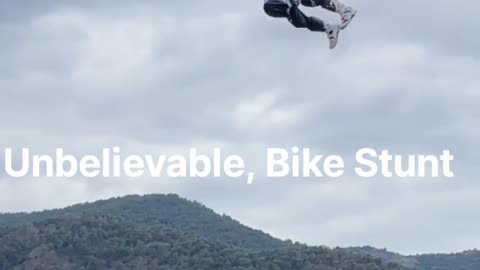 Unbelievable Bike Stunt, Amazing, Watch Till End & Enjoy.