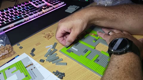 Nanoblocks Hyperlapse Part 2