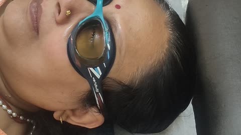 Netra tarpan #ayuerveda therapy for eyes #panchkarma