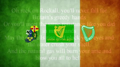 Irish Rebel Song - Rock on Rockall with lyrics🇮🇪