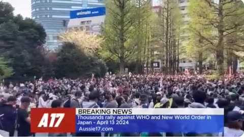 Massive Rallies Break Out in Japan Against WHO's Pandemic Treaty