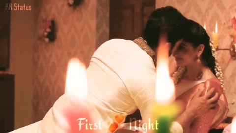Couple first night romance couples 💋 kissing