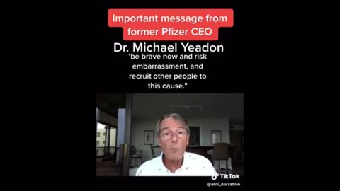 Dr Mike Yeadon, a summation of what's going on ..