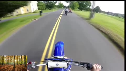 Dirtbike vs Police Best Sound Ever