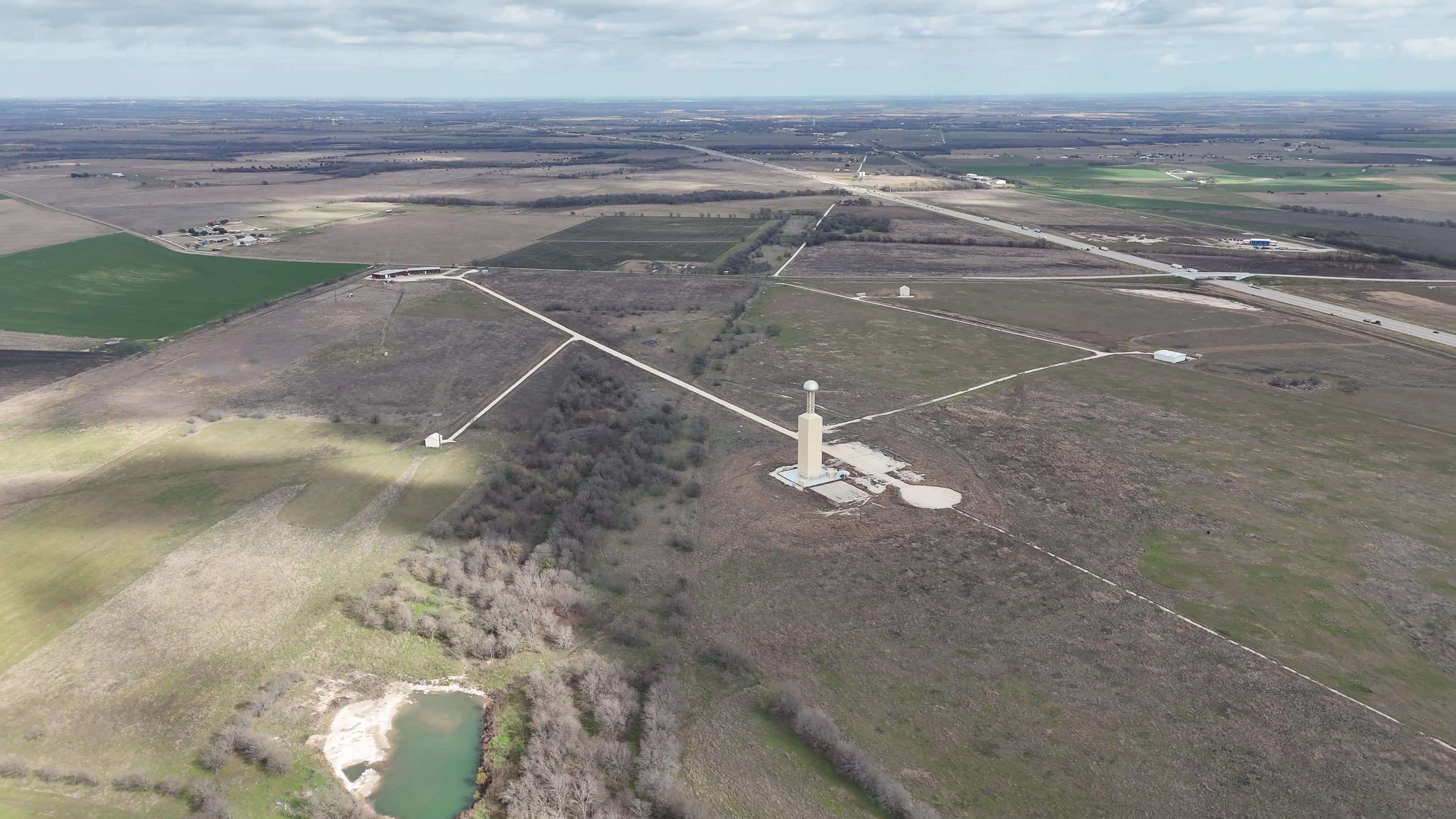 Replica of the Wardenclyffe Tower, originally invented by Nikola Tesla