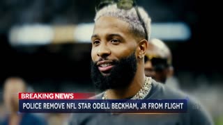 NFL Star Odell Beckham Jr. Forced Off Flight For Disobeying Flight Crew