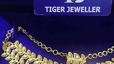 Gold plated necklace