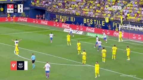 Resumen de Villarreal CF vs FC Barcelona (3-4)