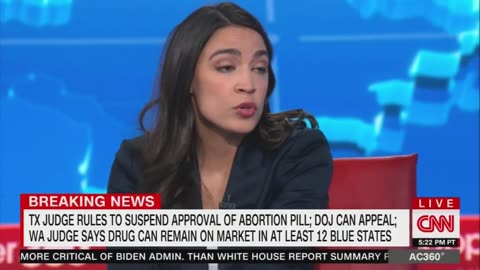 AOC Just Out Loud Telling Biden to Openly DEFY Court