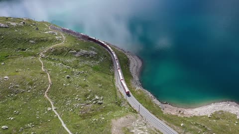 Glacier Express Bernina Express Rhb Lake