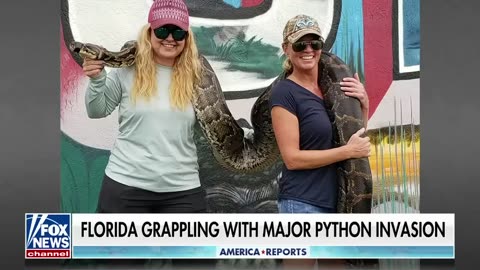 _Python Huntress_ helps Florida tackle slithering reptile invasion