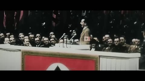 Goebbels Sportpalast Speech - "Total War" | HD & COLORIZED