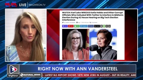 SEPTEMBER 7, 2023 RIGHT NOW W/ANN VANDERSTEEL SOLUTIONS AND WHISTLEBLOWERS