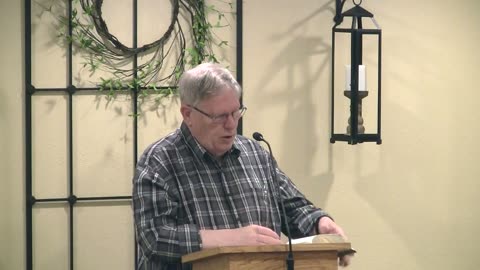 Wednesday Evening Service- 2 Peter 1 - Pastor David Buhman