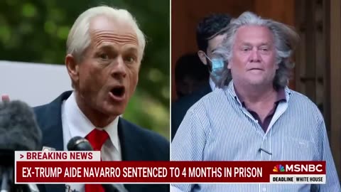 Bogus claims don’t work’: Ex-Trump aide Peter Navarro sentenced to four months in prison