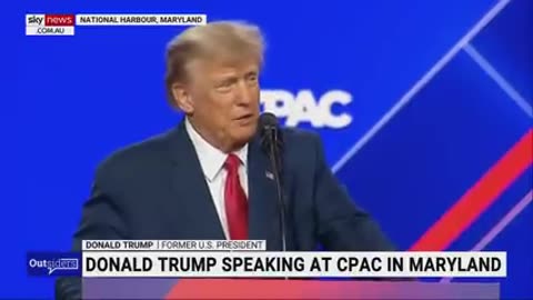 Donald Trump ‘thrilled’ to be with ‘great and true American patriots’ at CPAC