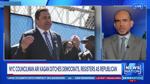 [2022-12-11] NYC councilman Ari Kagan ditches Democrats registers as Republican | NewsNation Prime