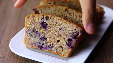 Healthy Blueberry Banana Bread You Can Eat Daily Guilt-Free