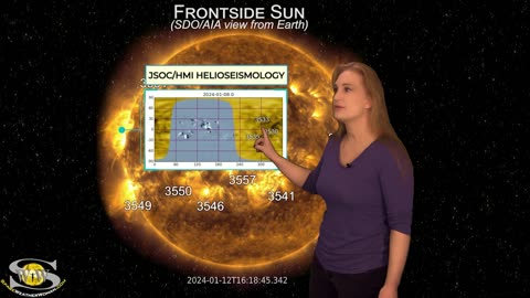 Side Swiping Solar Storms & East Limb Action | Space Weather Spotlight 13 January 2024